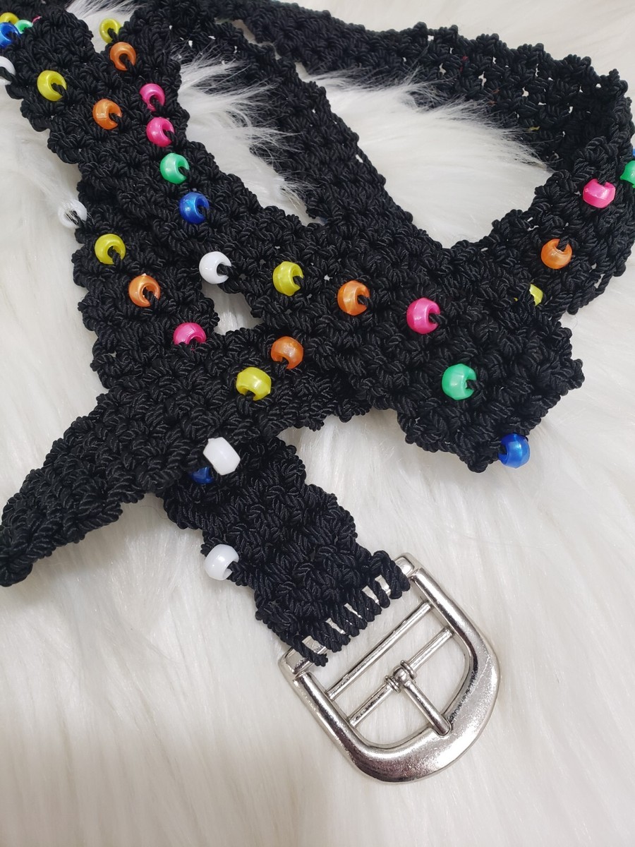 Moody & Maximal Vintage 1970s / 1980s Bohemian Oversized Gemstone Statement Belt vintage 70s statement belt – 86 Vintage main image 3