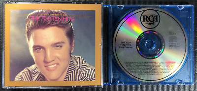 ELVIS PRESLEY The Top Ten Hits Commemorative Issue 2CD Set ROCK BONUS CD