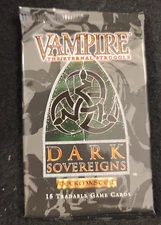 Sealed Unopened Booster VAMPIRE Pack Dark Sovereigns Jyhad VTES WWC