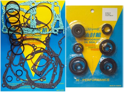 Yamaha YZ125 1994 1995 1996 1997 kompletter/kompletter Dichtsatz & Motoröldichtsatz