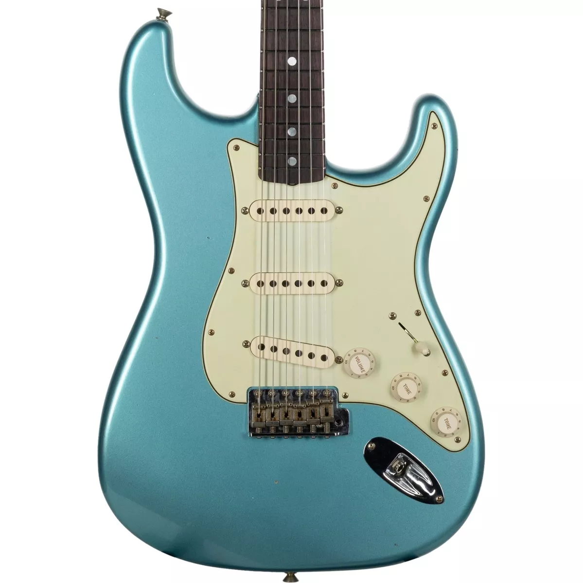 Fender stratocaster teal deals