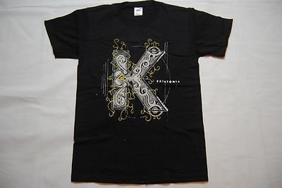KATATONIA K LOGO T-SHIRT NEU OFFICIAL VIVA EMPTINESS DEAD END KINGS METAL RARE