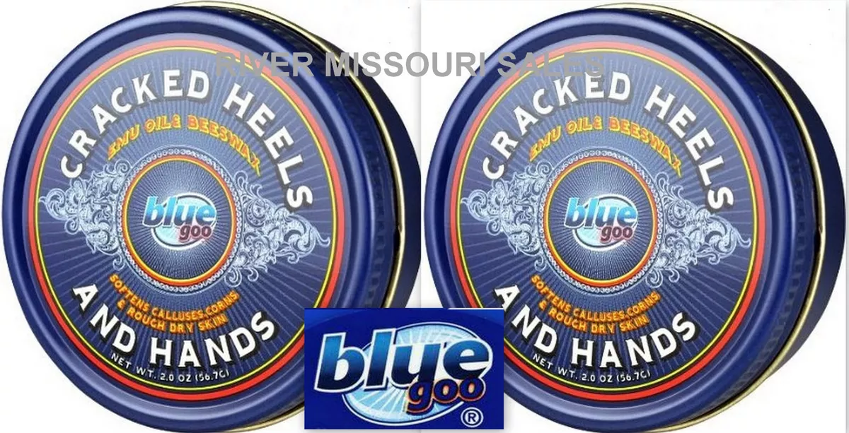 Blue Goo Cracked Heel Foot Softener