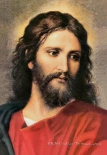 Jesus Christ Religious Painting Portrait of Jesus Giclee Printed on canvas P1861