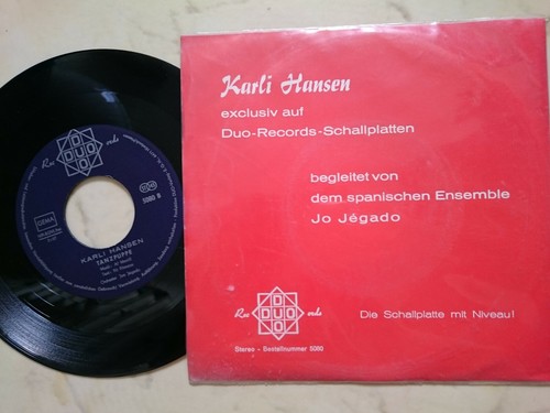Karli Hansen Lucifer / Dance Doll *60s Duo Records Label 5080 *NM* - 第 2/2 張圖片
