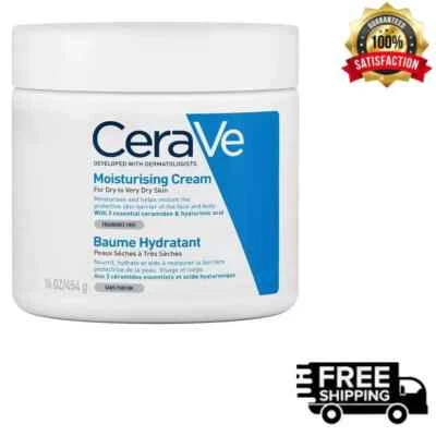The CeraVe Moisturising Cream for Dry to Very Dry Skin, 454g