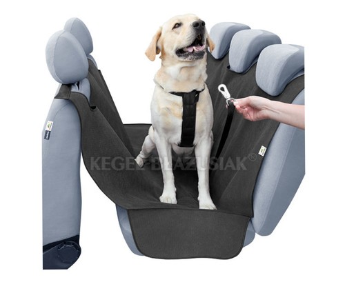 Cubierta de asiento de coche para mascotas gatos perros protección hamaca trasera cubierta de asiento de coche - Imagen 2 de 3