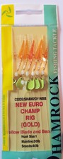 Shamrock Tackle EURO CHAMP GOLD RIG WITH BLADES SHAM 2011NBB