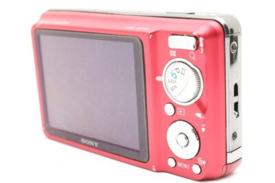 SONY Cyber shot DSC-W270 RED 12.1MP Digital Camera only japanese