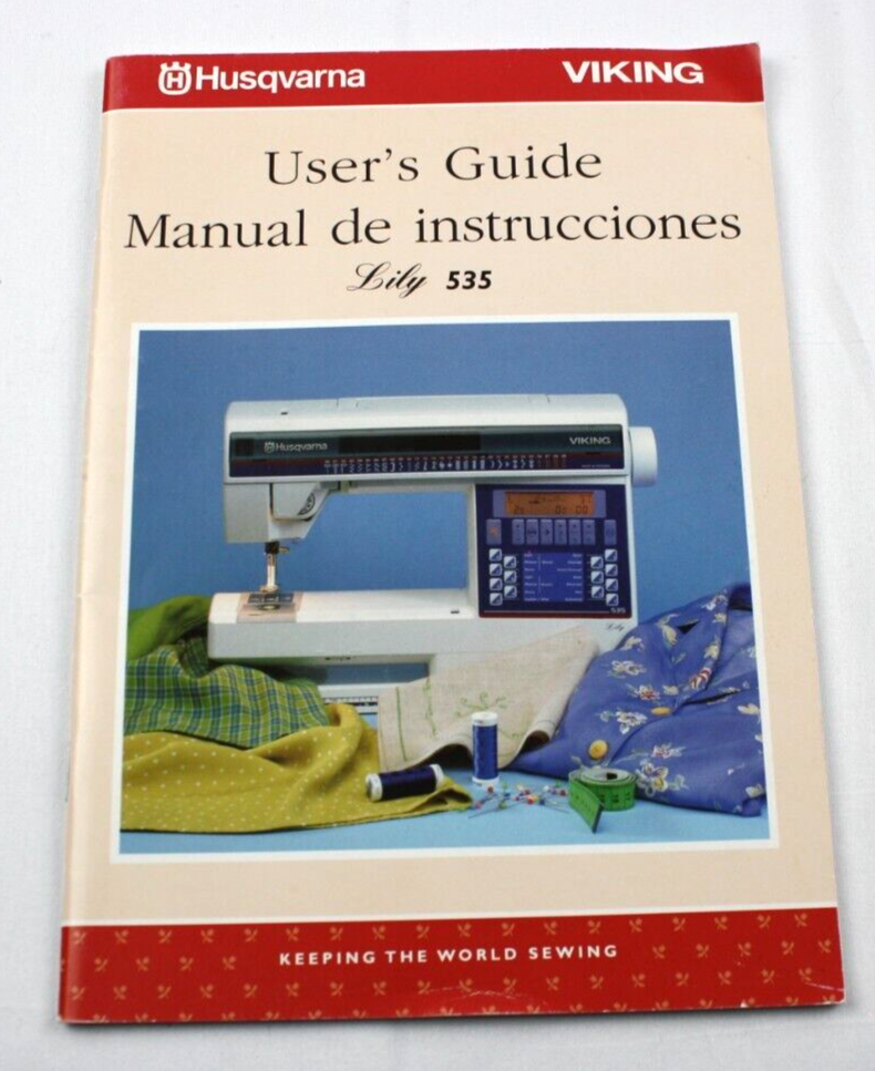 Husqvarna Viking Lily 535 User's Guide eBay