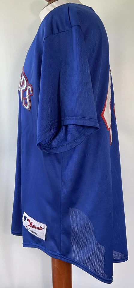Majestic Authentic Texas Rangers Batting Practice Stitched Jersey Size XL - Image 4 of 4
