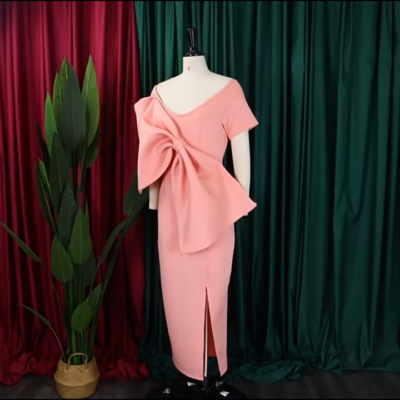 Formal Dresses for Women,Bow Party Dress,Trendy Off Shoulder Cocktail Dress  | eBay