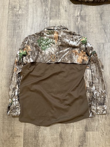 Drake Non Typical Agion Active Xl Flyweight Long Sleeve Shirt Realtree Edge - Picture 3 of 4