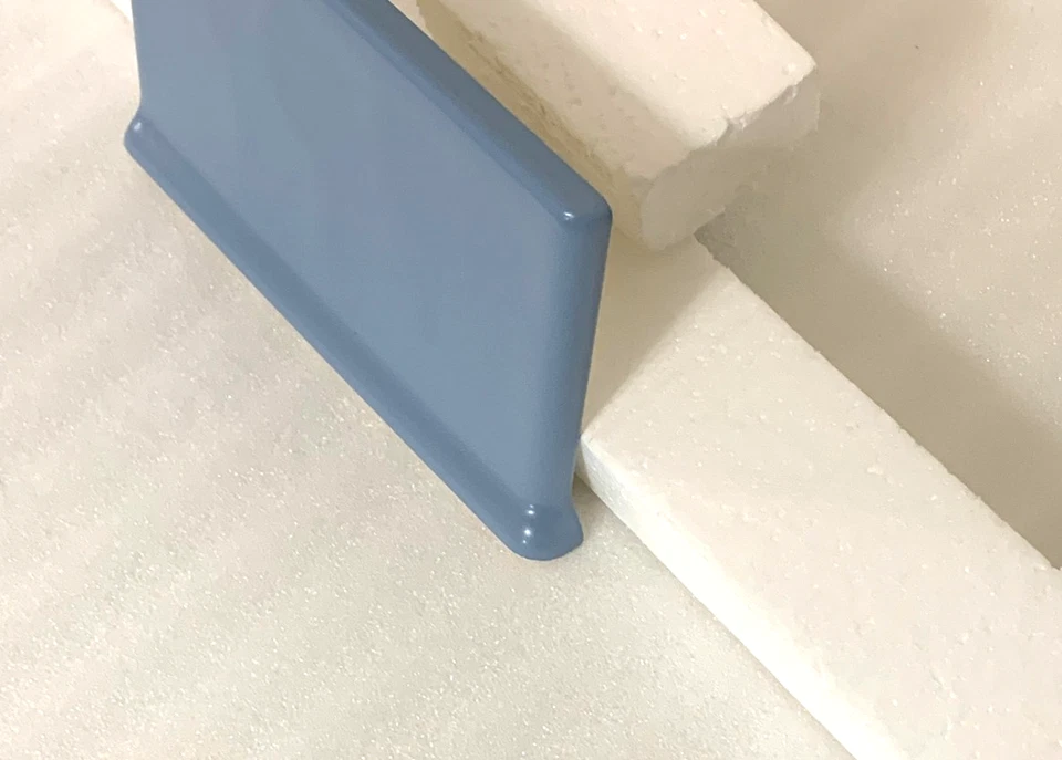 New Florida Vermont Blue#566 Potters Touch Rt Finish Cove Base  4 " x  6 " - Image 3 of 4