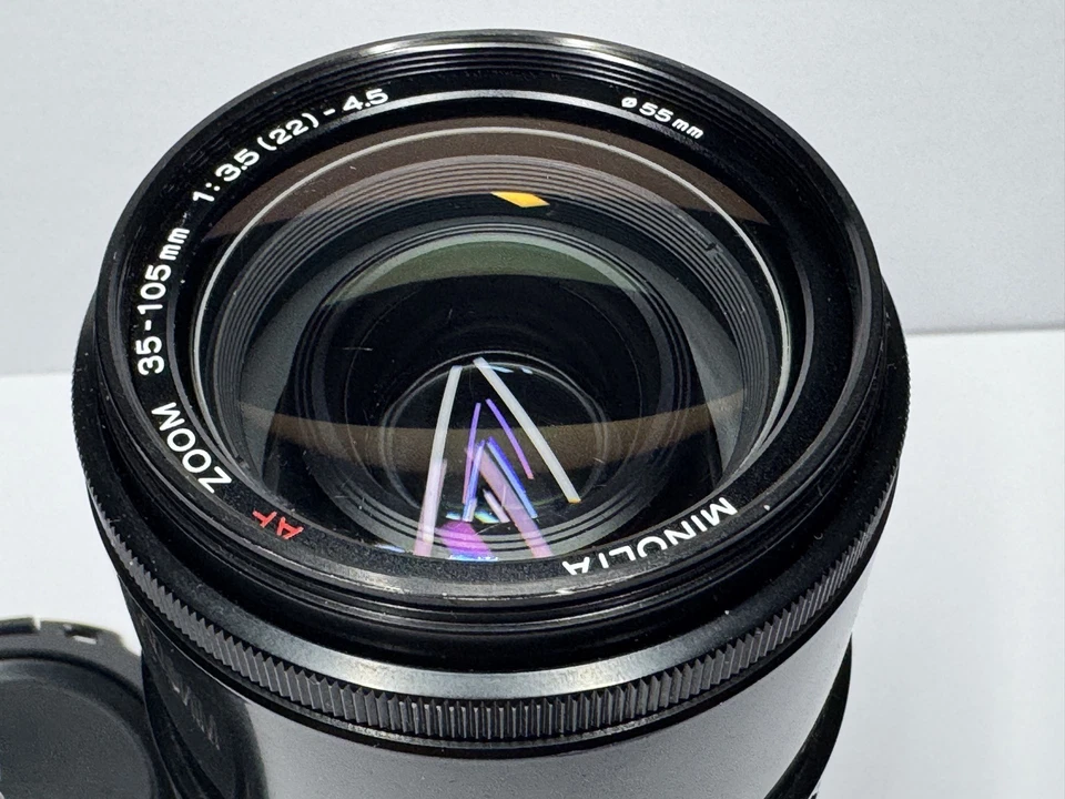 Objectif ZOOM Standard MINOLTA/SONY Alpha AF 35-105mm f/3,5-4,5 Type Beercan - Photo 3/4