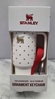 2025 Stanley Mini Tumbler Holiday Christmas Ornament Keychain Frost Polka Dots — photo 1