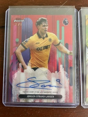 2025-26 Topps Chrome Premier League- That's His Job Jorgen Strand Larsen #THJ-20