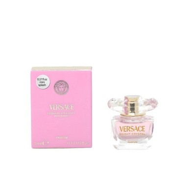 Versace Bright Crystal Eau De Parfum Mini 0.17 Oz For Women | Floral Fresh Scent