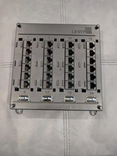 Leviton 24-port Cat5E Twist and Mount Patch Panel for Structured Media Enclosure