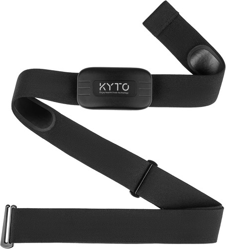 Heart Rate Monitor Chest Strap, ANT+/ Bluetooth, Compatible with iOS ...