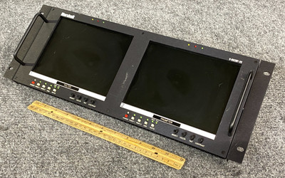 Marshall V-R82DP-2C Dual 8.4'' LCD Monitor, Rack Mountable (Unit Only)