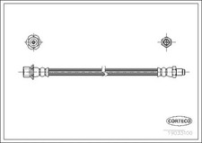 Flexible de frein Toyota PREVIA