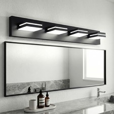 30" LED Vanity Light 4 Lights Bathroom Mirror Wall Lamp Sconce Fixture Dimmable