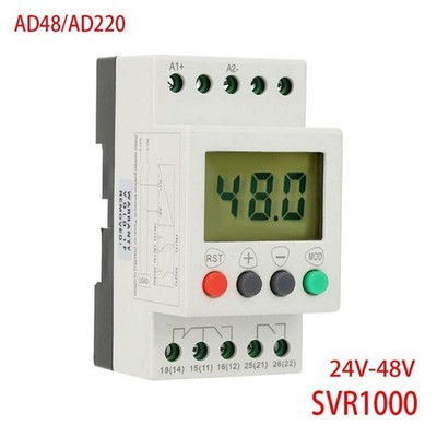 For PROTECTION Protector-SVR1000 Under-voltage Relay Over-voltage AC/DC 24V-48V