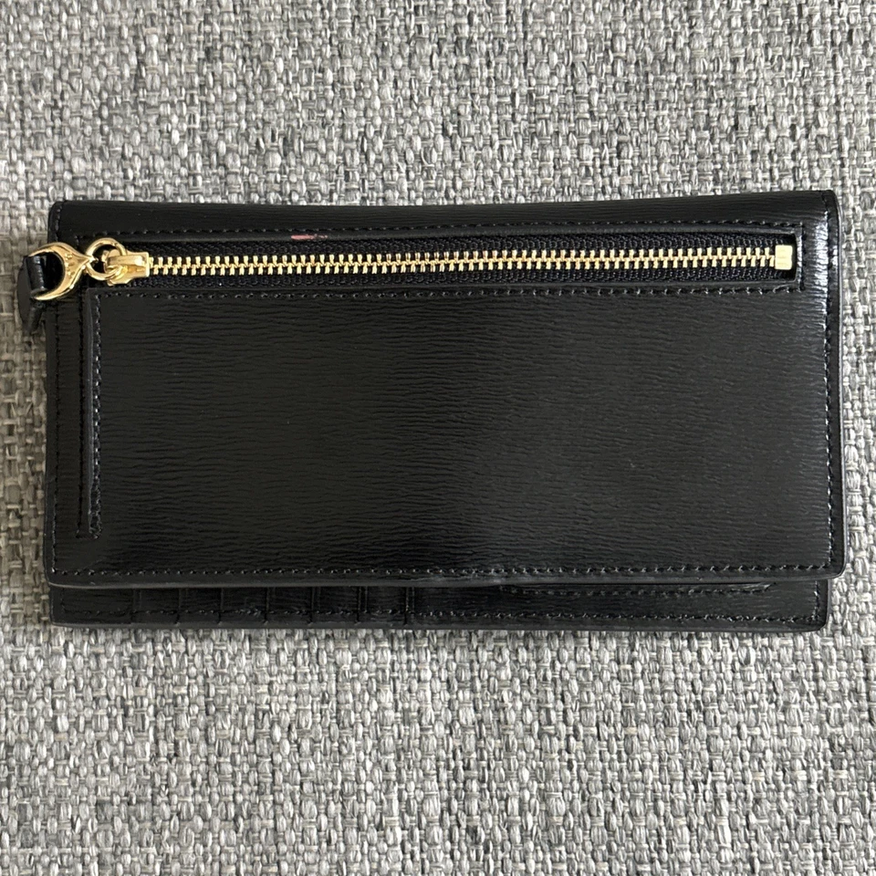 Ralph Lauren RLL Bennington Slim Leather Wallet Black - Image 3 of 4