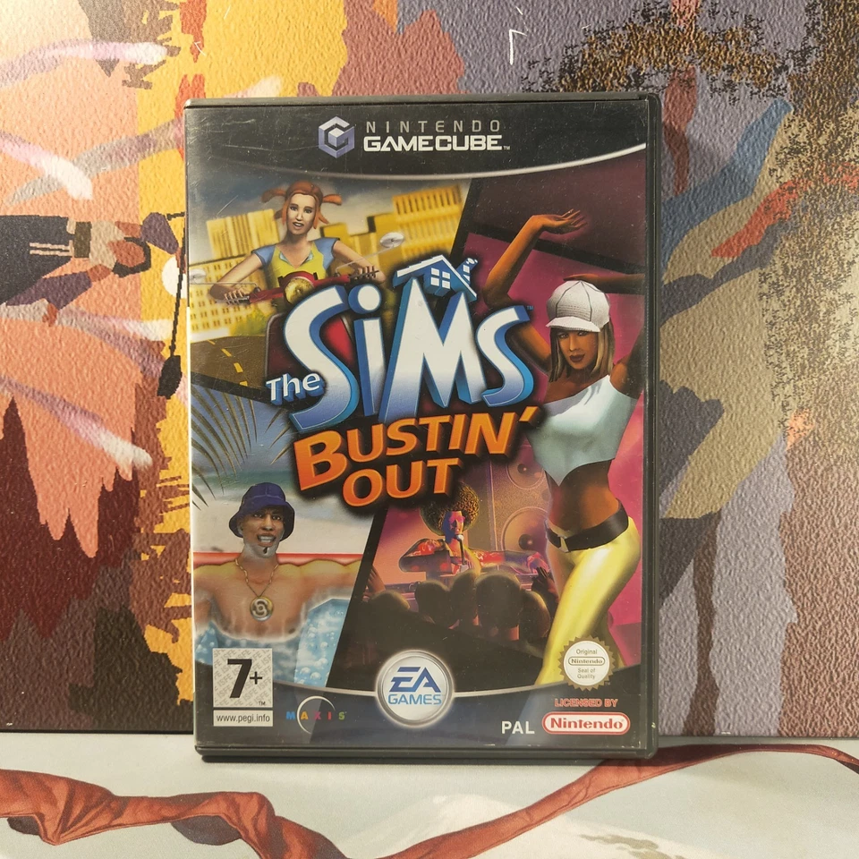 The Sims Bustin’ Out Nintendo Gamecube PAL COMBINE POSTAGE Black Label - Image 3 of 4