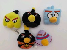 Angry Birds Space Beanbag Mini Plush Lot Of 5