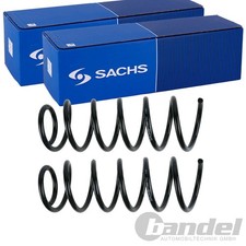 2X SACHS FAHRWERKSFEDERN VORNE PASSEND FÜR MITSUBISHI COLT SMART FORFOUR