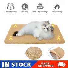 Pet Thermal Mat Self Warming Heating Hot Pad Mat for Pets Cat Dog Bed Non-slip