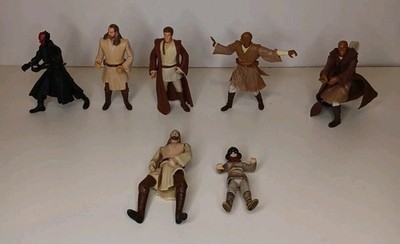 star wars figuren 1998-2002 Konvolut Siehe Fotos 