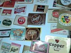 REMOVED DOMESTIC & IMPORT BEER LABELS W/LT WEAR LOT OF 73 SOME DUPLICATES — photo 3