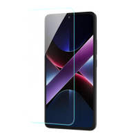 Panzerfolie Schutzglas Xiaomi Poco X7 Displayschutz - Cazy - Transparant