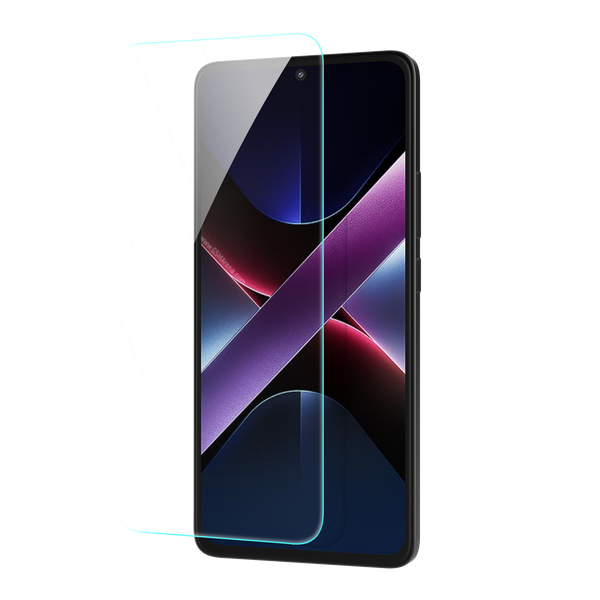 Panzerfolie Schutzglas Xiaomi Poco X7 Displayschutz - Cazy - Transparant-image