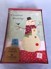 CHRISTMAS BLESSINGS Dayspring Set of 18 Cards & Envelopes #JS