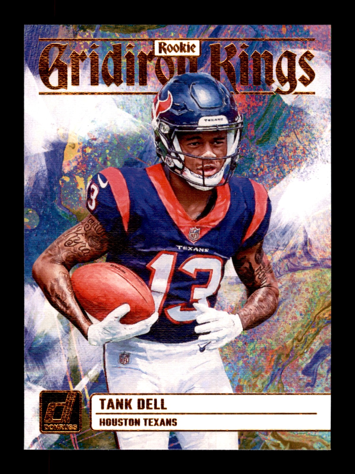 2023 Donruss Rookie Gridiron Kings #RGK-19 Tank Dell Houston Texans