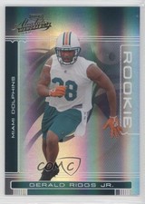 2006 Playoff Absolute Memorabilia Rookie 181/999 Gerald Riggs Jr #163 0o9