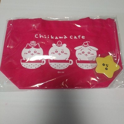 Chiikawa Cafe Limited Design Lunch Tote With Star Badge