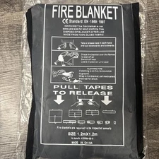 Large Fire Blanket Fireproof For Home Kitchen Office Car Emergency Safety