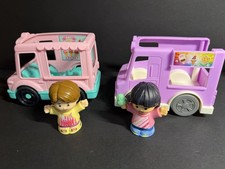 Fisher Price Little People Ice Cream Truck Treat Vehicles and Figures