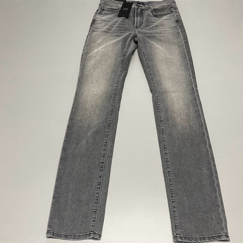 Monfrere Jeans Men's Size 30x33 Gray Skinny Fit Light Wash Denim Casual - Picture 1 of 12