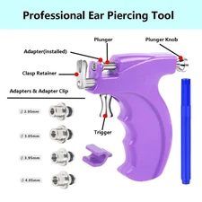 Precision-Made Durable Stable Easy to Use Professional Ear Piercing Gun Kit Tool