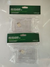  2 Pack Velleman ABS Enclosure for Raspberry PI B  B Models NEW