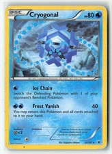 Cryogonal 33/101 Rare Noble Victories Pokemon Damaged