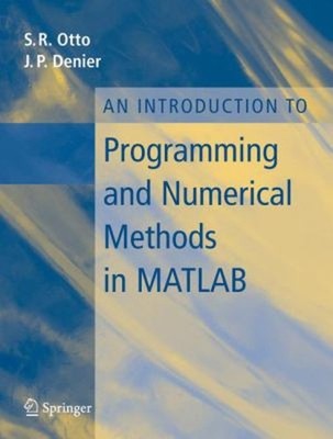 An Introduction To Programmierung Und Numerische Methoden IN Matlab Pe