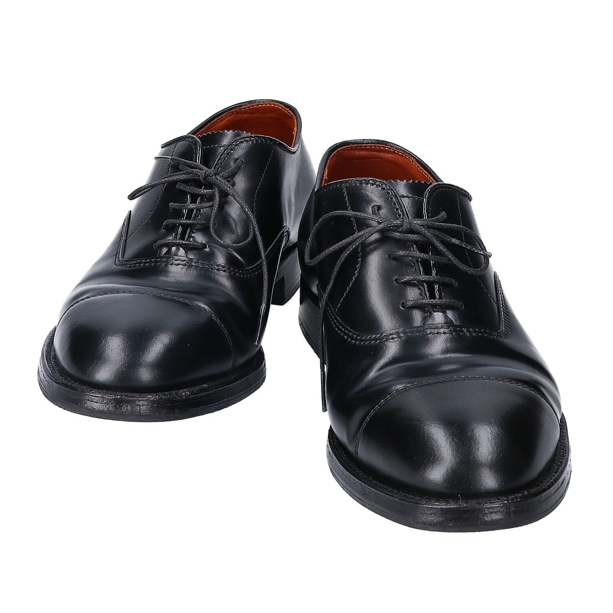 Alden 9071 Black Shell Cordovan Straight Tip Bal