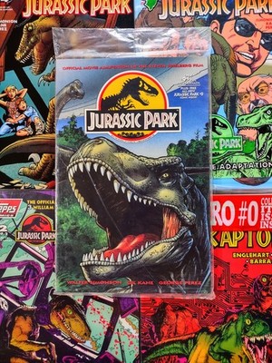 JURASSIC PARK (lot of 5) Topps Comics #0 2 4, Raptor #1-2, all SEALED except #4